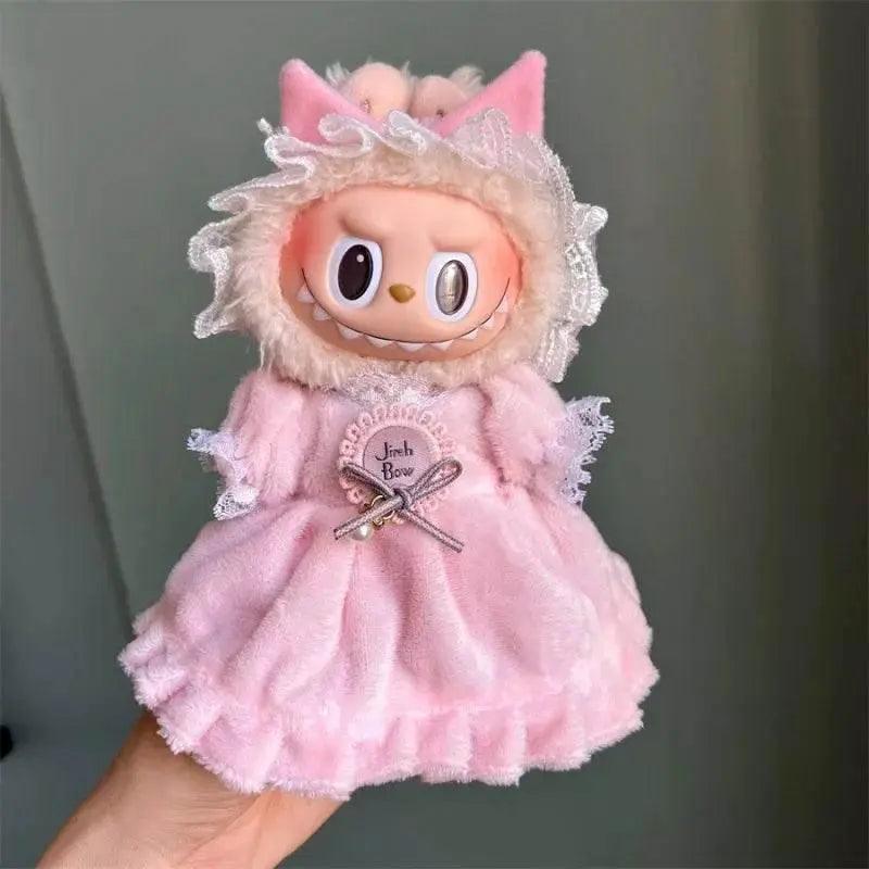  Mini Plush Doll Clothing for Exo 17cm Labubu Suit Gift -  ToylandEU™