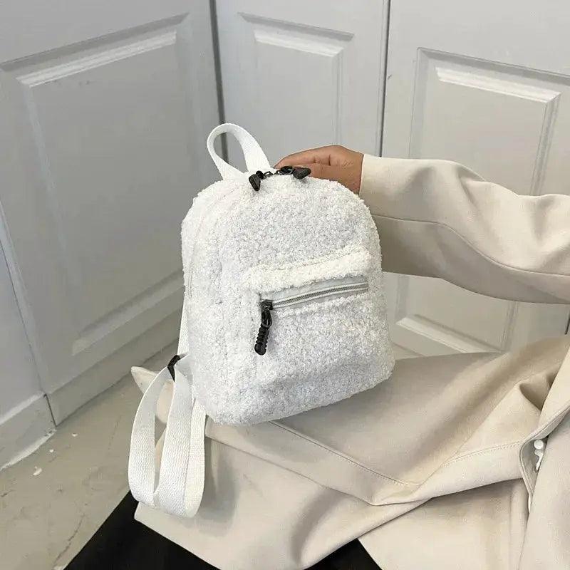  Mini Plush Kids Backpack High Capacity Lamb Design -  ToylandEU™