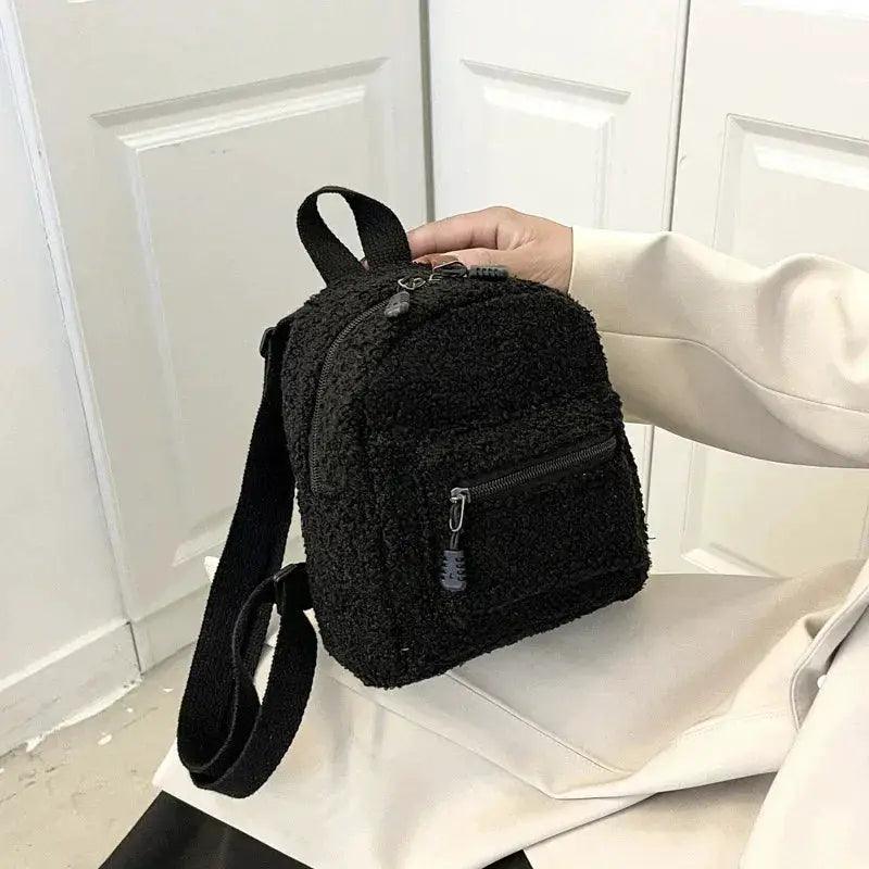 Mini Plush Kids Backpack High Capacity Lamb Design -  ToylandEU™
