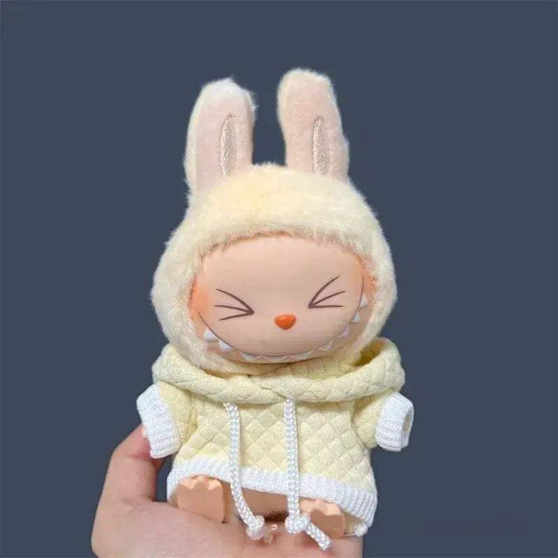 Mini Plush Labubu Doll Clothes Set For DIY Outfits - ToylandEU