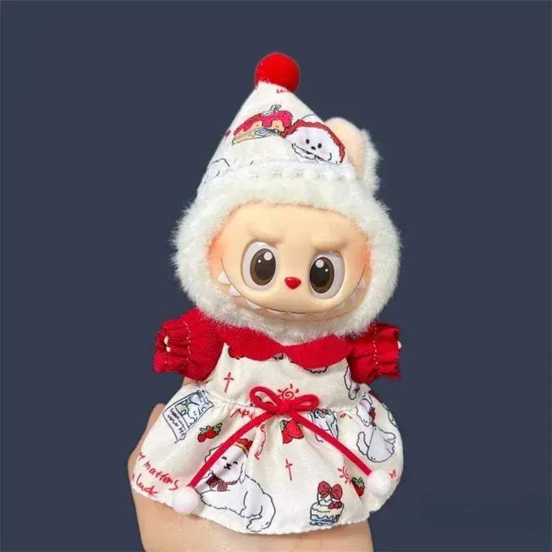 Mini Plush Labubu Doll Clothes Set For DIY Outfits - ToylandEU