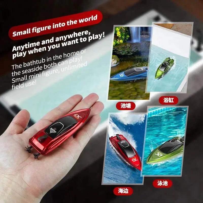  Mini RC Boat 5km/h High Speed Remote Control Water Toy -  ToylandEU™