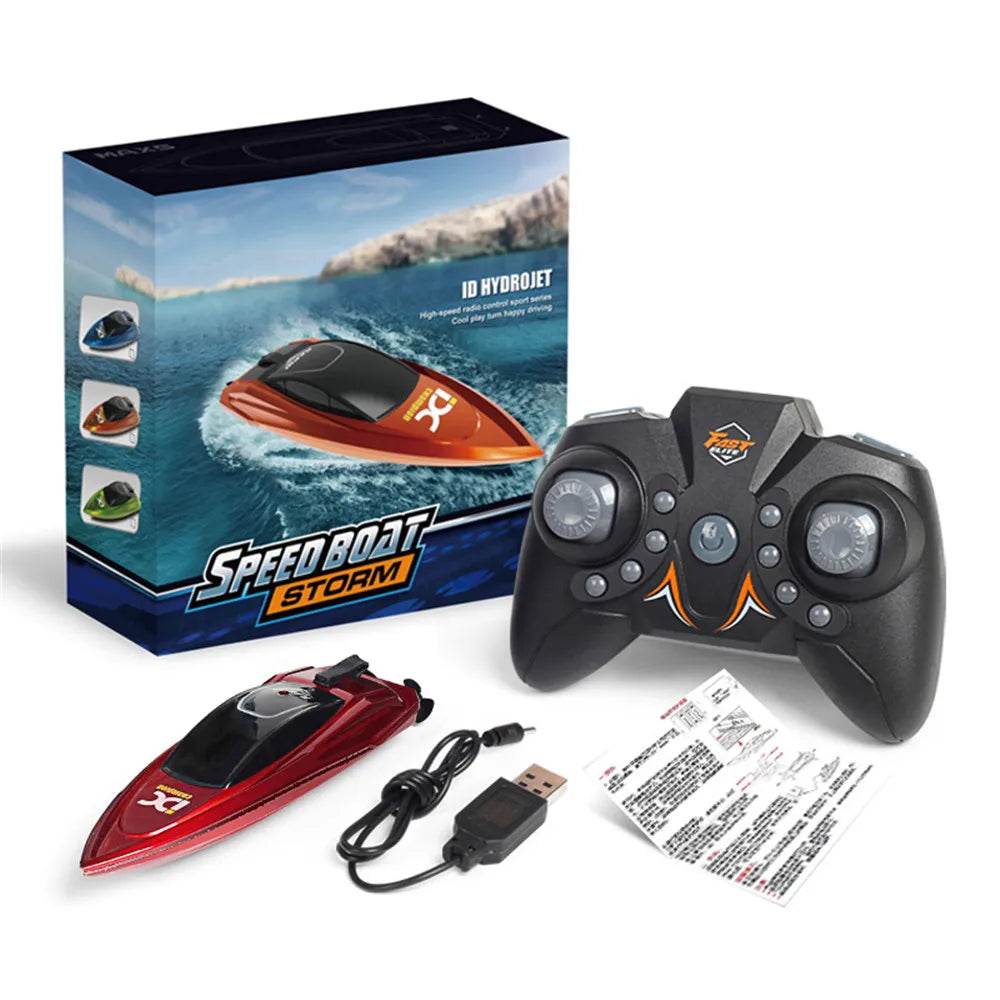 Mini RC Boat 5km/h Radio Remote Controlled High Speed Ship - ToylandEU