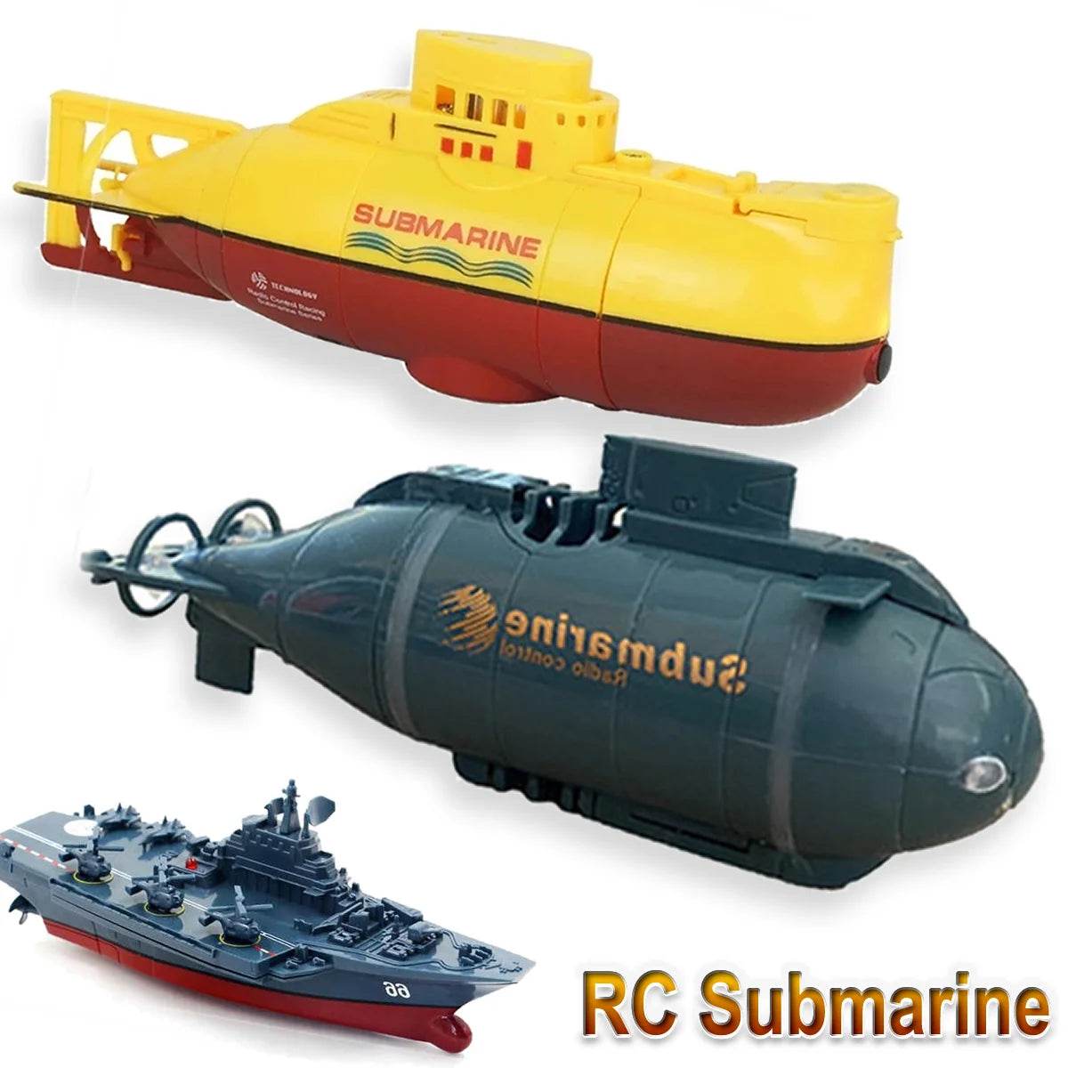 Mini RC Submarine Shark Speed Remote Control Boat Waterproof - ToylandEU