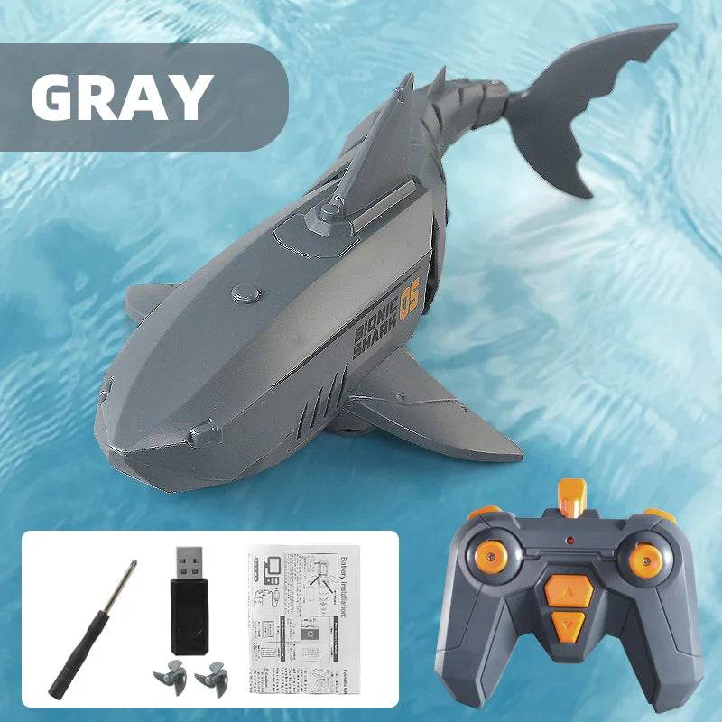 Mini RC Submarine Shark Speed Remote Control Boat Waterproof - ToylandEU