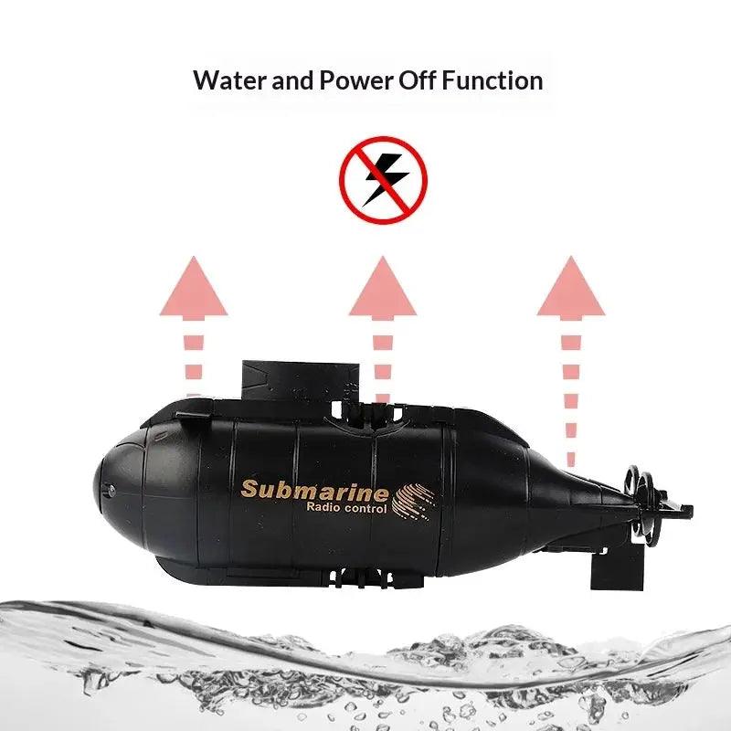  Mini RC Submarine Toy Remote Control Realistic Simulation -  ToylandEU™
