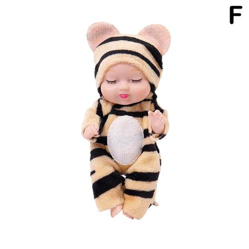 Mini Reborn Sleeping Doll with Flexible Joints - 11cm Realistic Toy - ToylandEU