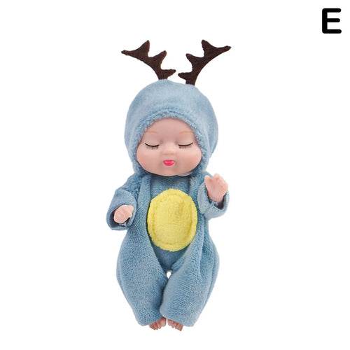 Mini Reborn Sleeping Doll with Flexible Joints - 11cm Realistic Toy - ToylandEU