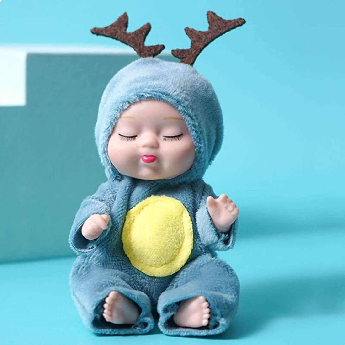 Mini Reborn Sleeping Doll with Flexible Joints - 11cm Realistic Toy - ToylandEU