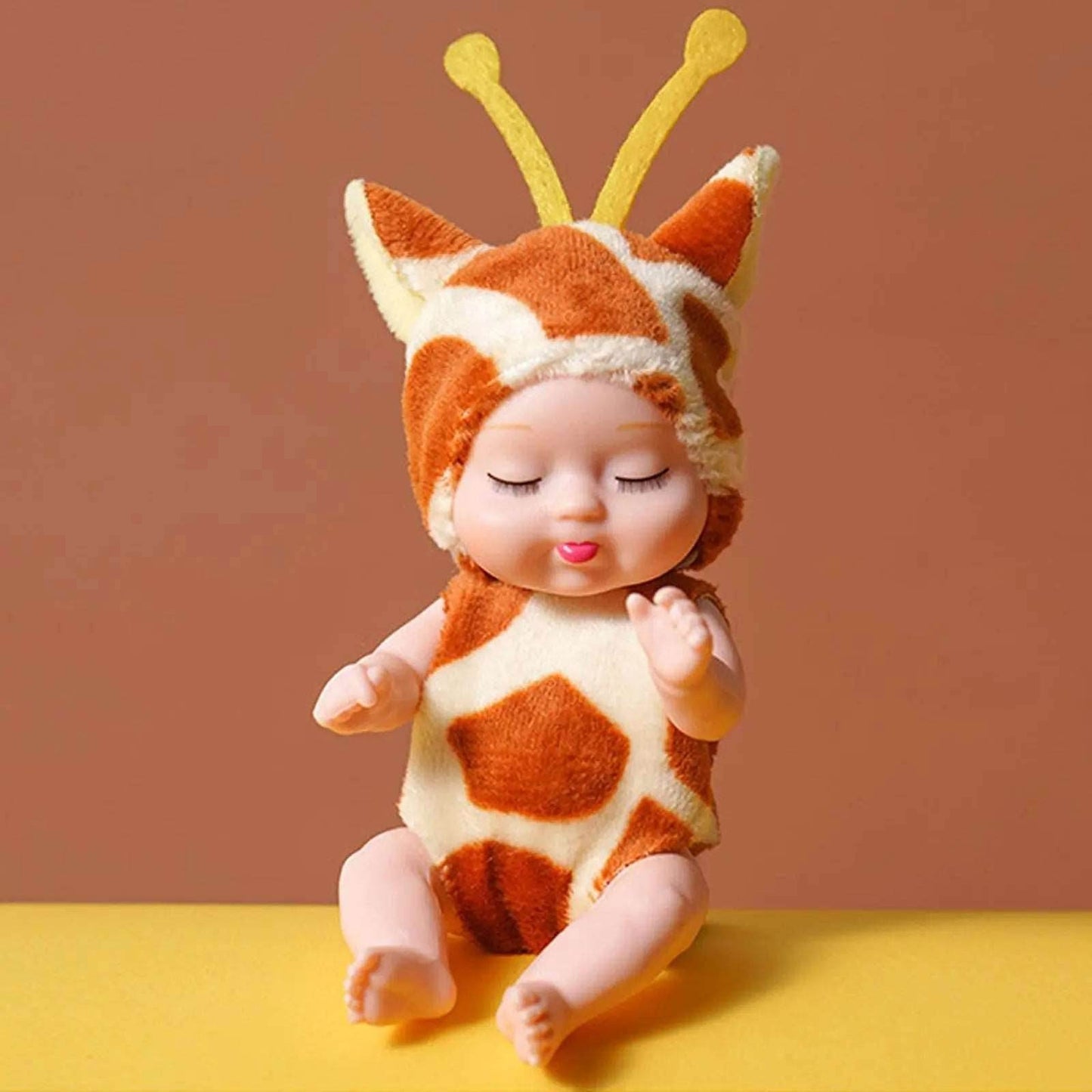 Mini Reborn Sleeping Doll with Flexible Joints - 11cm Realistic Toy - ToylandEU