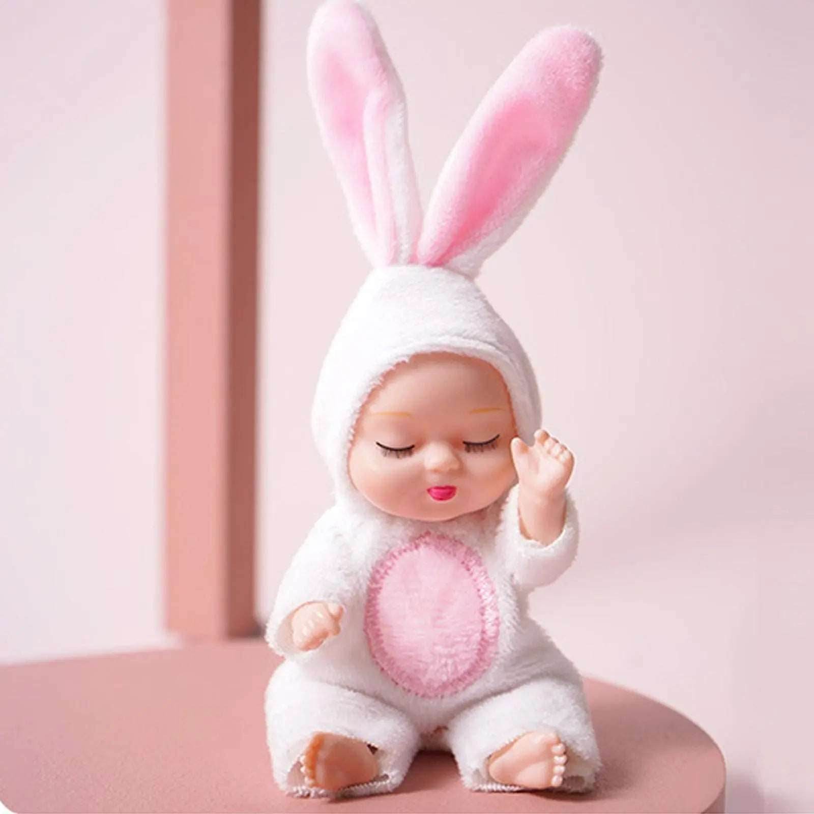 Mini Reborn Sleeping Doll with Flexible Joints - 11cm Realistic Toy - ToylandEU