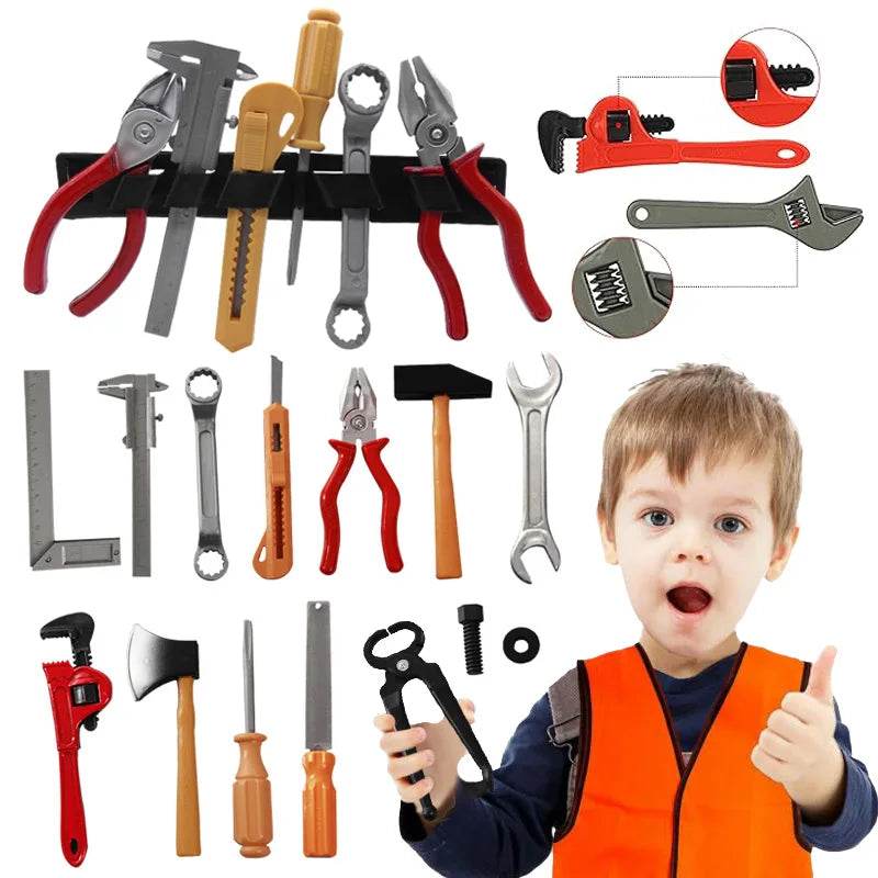 Mini Repair Toys Children Puzzle Toys Plastic Tool Set TMZ - ToylandEU