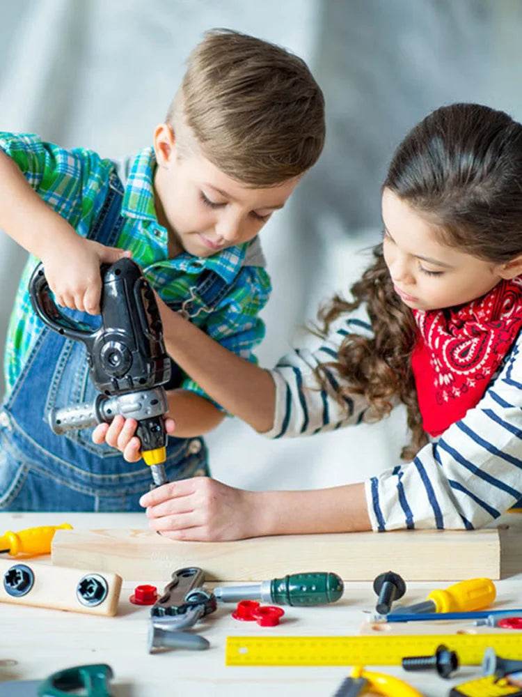 Mini Repair Toys Children Puzzle Toys Plastic Tool Set TMZ - ToylandEU