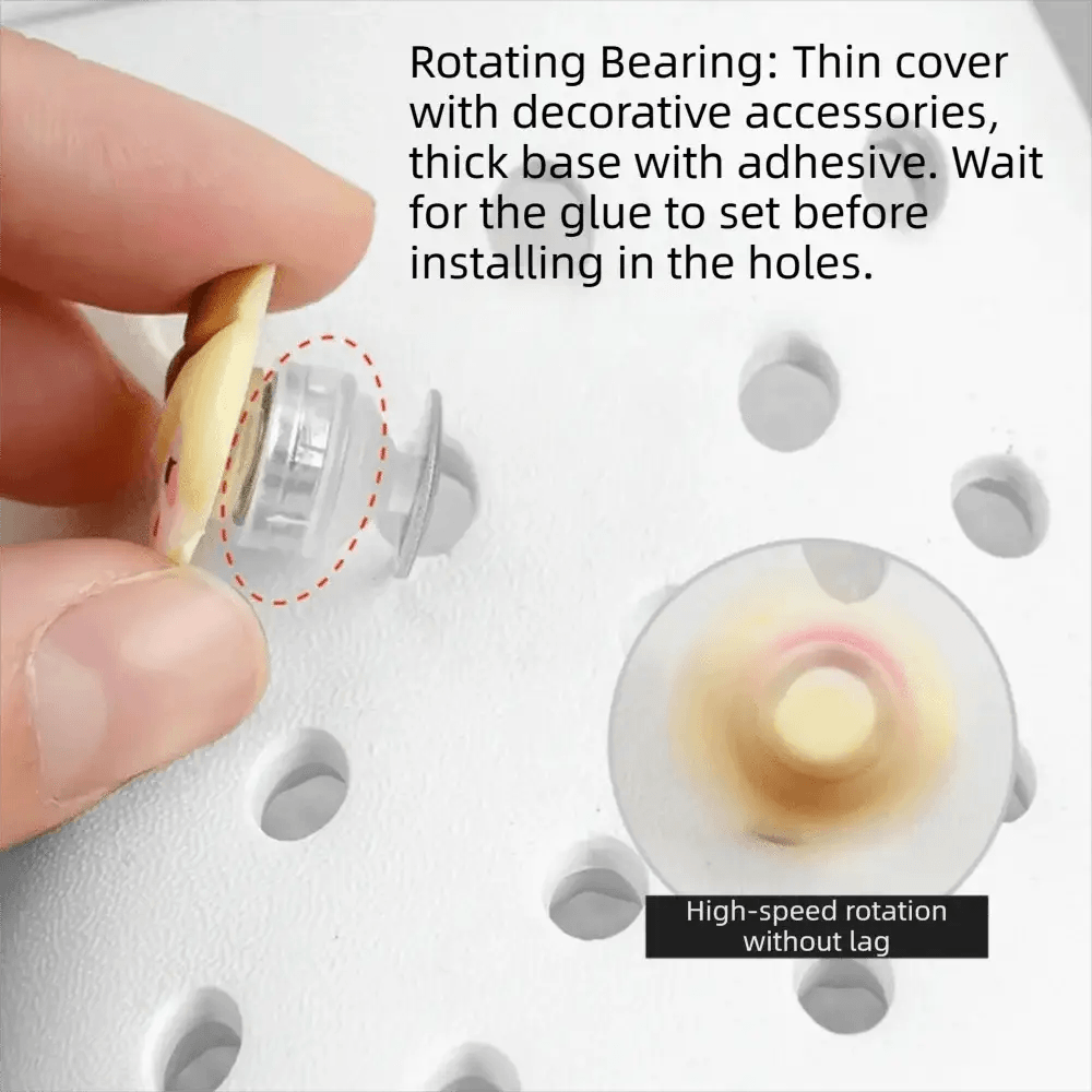  Mini Rotating Bearings For DIY Crafts Smooth 360 Spin -  ToylandEU™