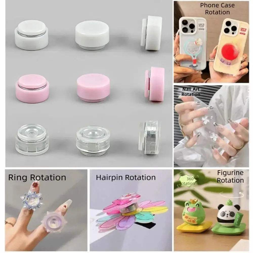 Mini Rotating Bearings for DIY Crafts Smooth 360 Degree Spin - ToylandEU