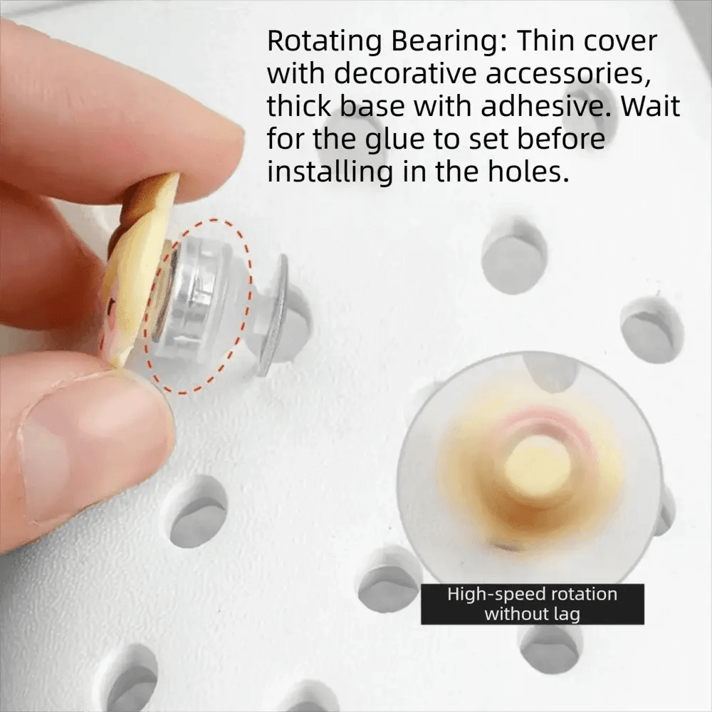 Mini Rotating Bearings for DIY Crafts Smooth 360 Degree Spin - ToylandEU