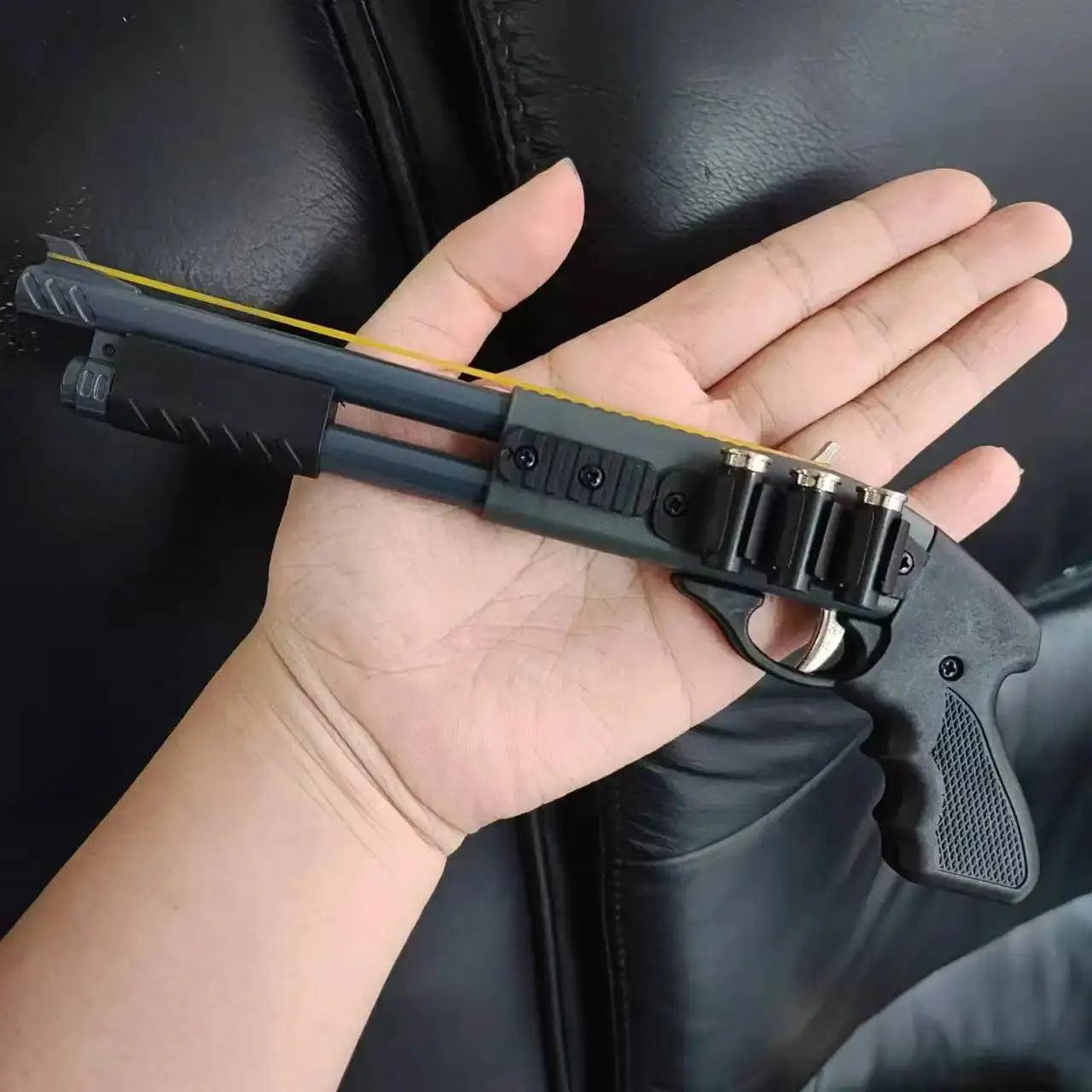  Mini Rubber Band Gun Toy Pistol 8 Burst Shooting -  ToylandEU™
