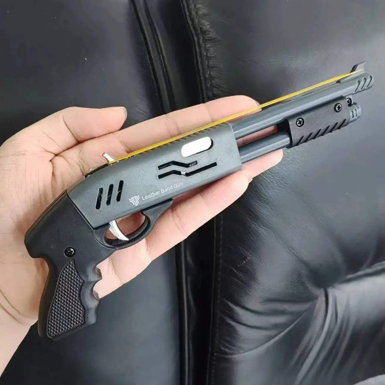 Mini Rubber Band Gun Toy Pistol With 8 Burst Shooting - ToylandEU