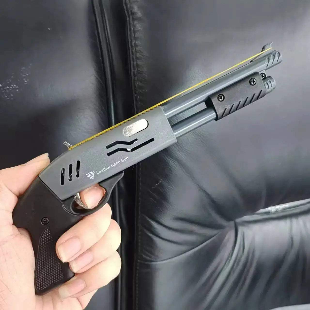 Mini Rubber Band Gun Toy Pistol With 8 Burst Shooting - ToylandEU