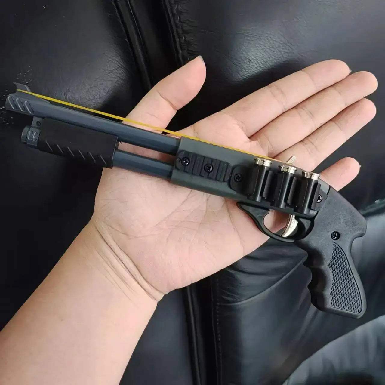 Mini Rubber Band Gun Toy Pistol With 8 Burst Shooting - ToylandEU