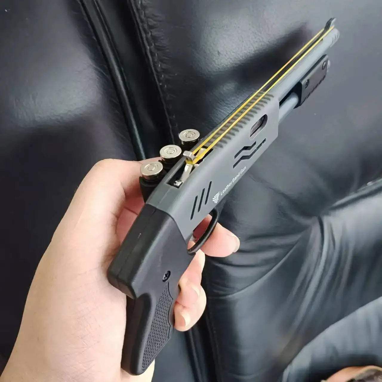 Mini Rubber Band Gun Toy Pistol With 8 Burst Shooting - ToylandEU