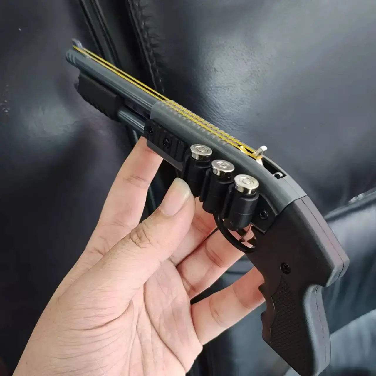 Mini Rubber Band Gun Toy Pistol With 8 Burst Shooting - ToylandEU
