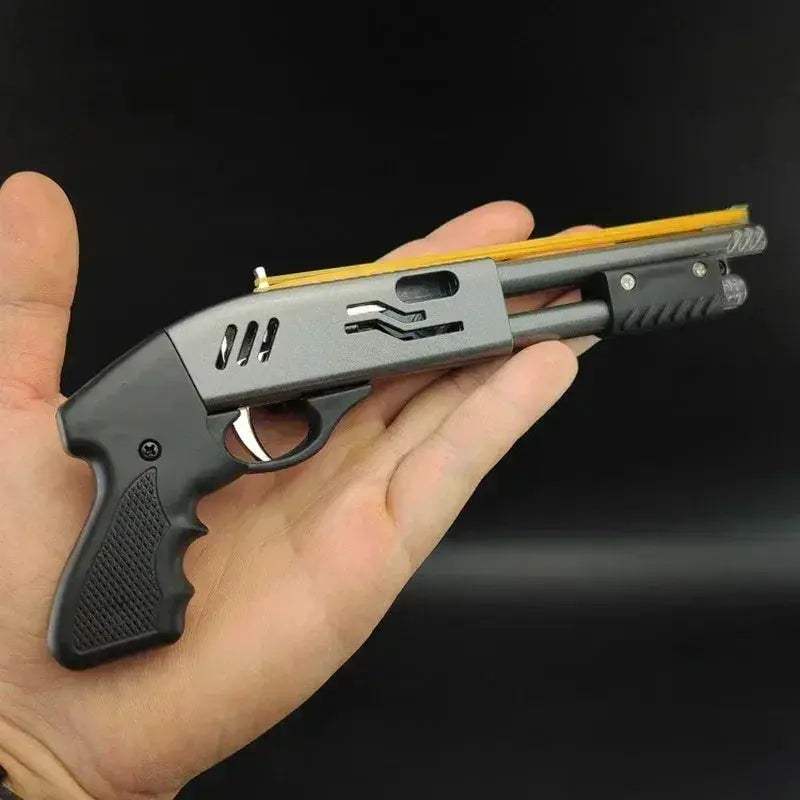 Mini Rubber Band Gun Toy Pistol With 8 Burst Shooting - ToylandEU