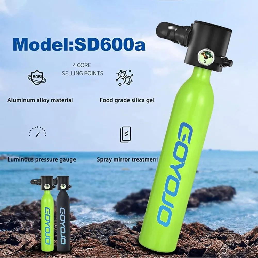 Mini Scuba Tank | 0.5L Capacity 3000 PSI | Toylandeu™