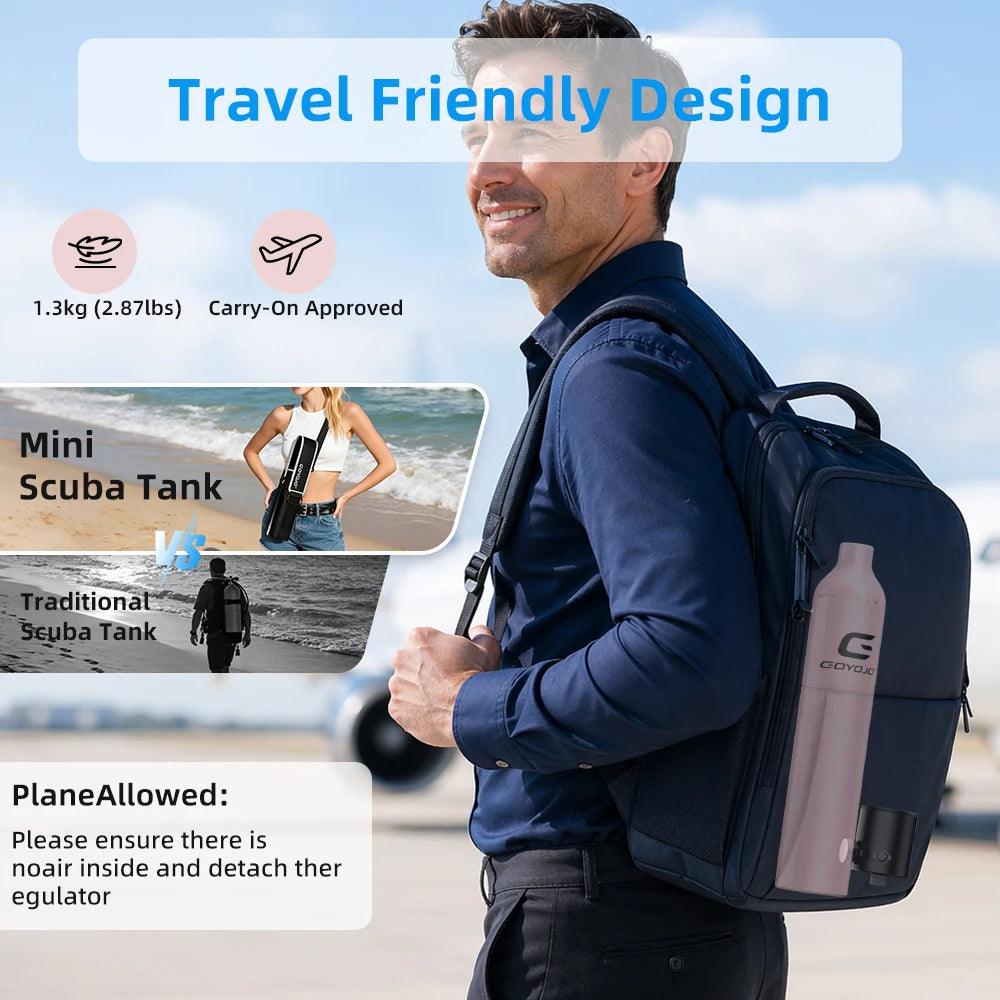 Mini Scuba Tank | Backup Air 0.5L | Toylandeu™