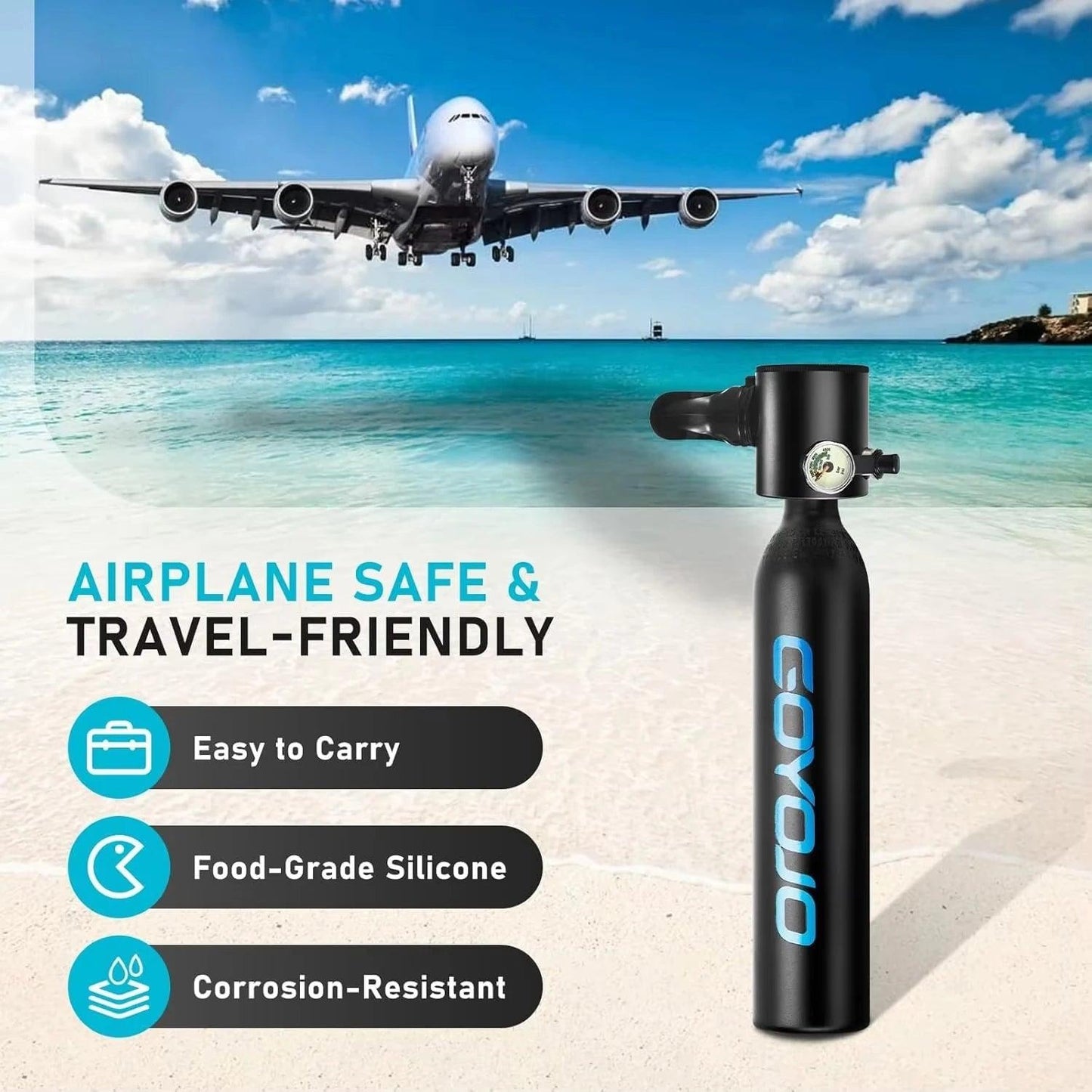 Mini Scuba Tank Kit | 0.5L Tanks 3000 PSI | Toylandeu™