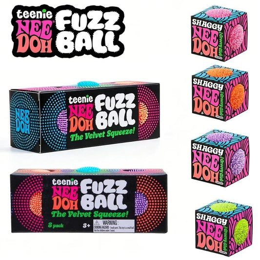 Mini Sensory Fidget Balls | Non-Toxic 3-Pack | Toylandeu™