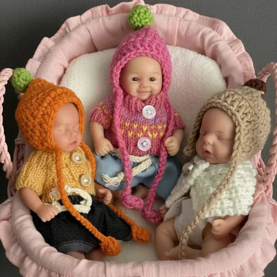  Mini Silicone Reborn Doll In Stock Soft Washable Skin -  ToylandEU™
