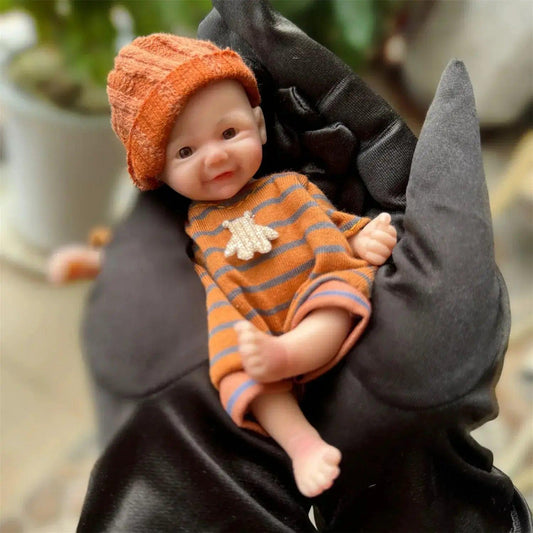  Mini Silicone Reborn Dolls Lifelike 6 Inch Handmade -  ToylandEU™