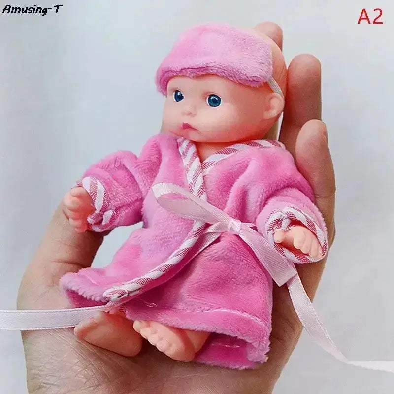  Mini Silicone Reborn Dolls Realistic 12cm Unisex Toy -  ToylandEU™