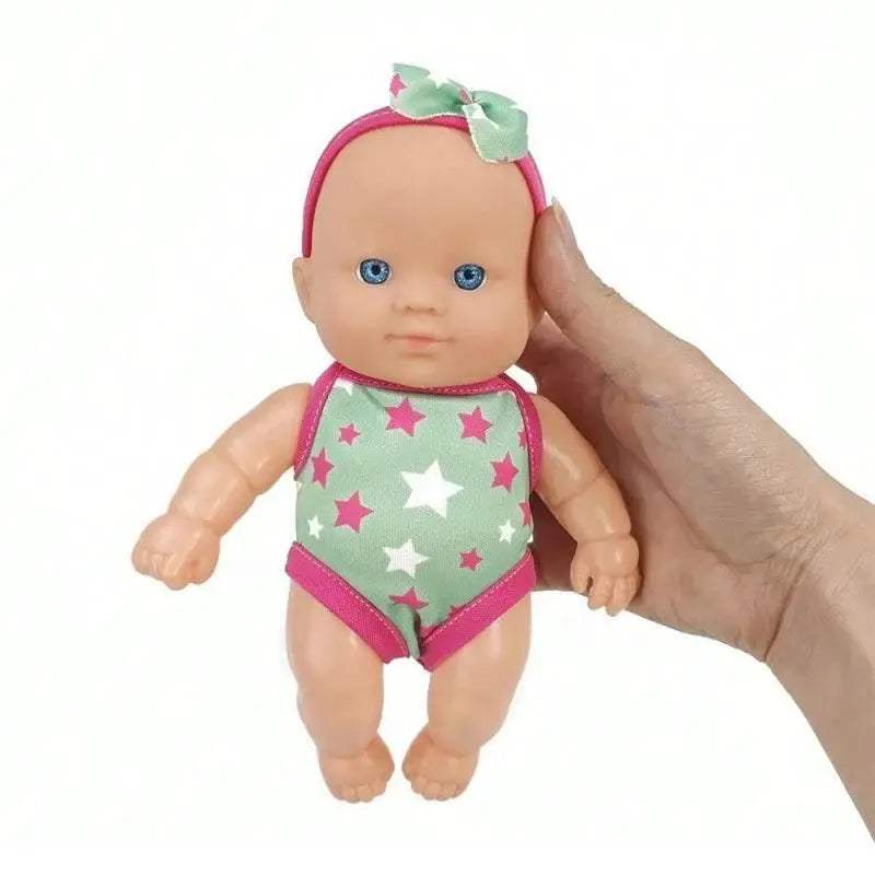  Mini Silicone Reborn Dolls Realistic Smiling Newborn Baby Doll -  ToylandEU™