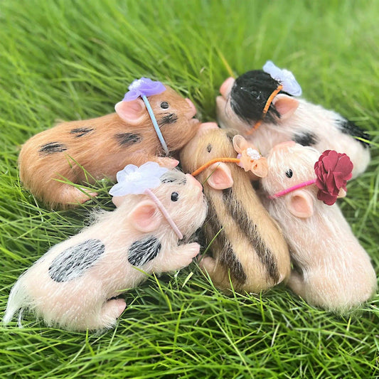  Mini Silicone Reborn Piglet Doll 12cm With 3 Outfit Sets Ltd -  ToylandEU™