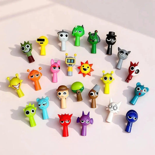  Mini Sprunki Action Figures 24 Piece Cartoon PVC Set -  ToylandEU™