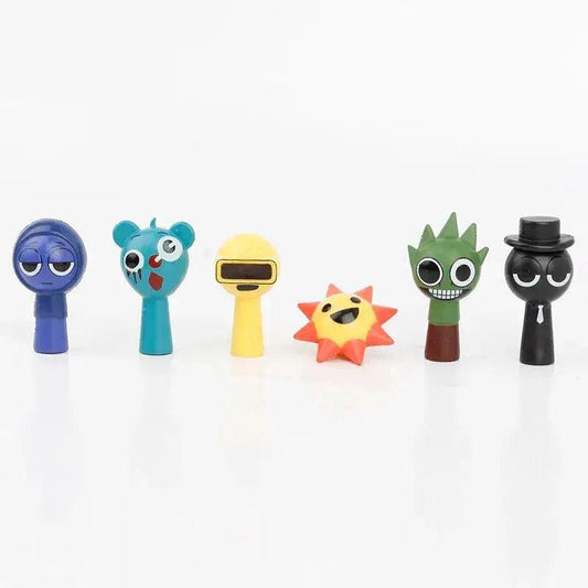  Mini Sprunki Action Figures 24 Piece Cartoon PVC Set -  ToylandEU™