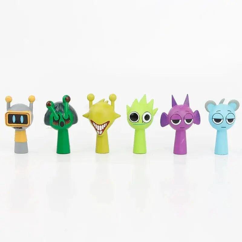  Mini Sprunki Action Figures 24 Piece Cartoon PVC Set -  ToylandEU™
