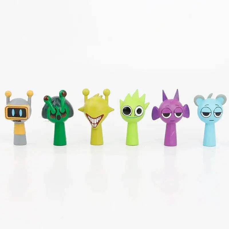 Mini Sprunki Action Figures Set 24pcs Cartoon Doll Figurines - ToylandEU