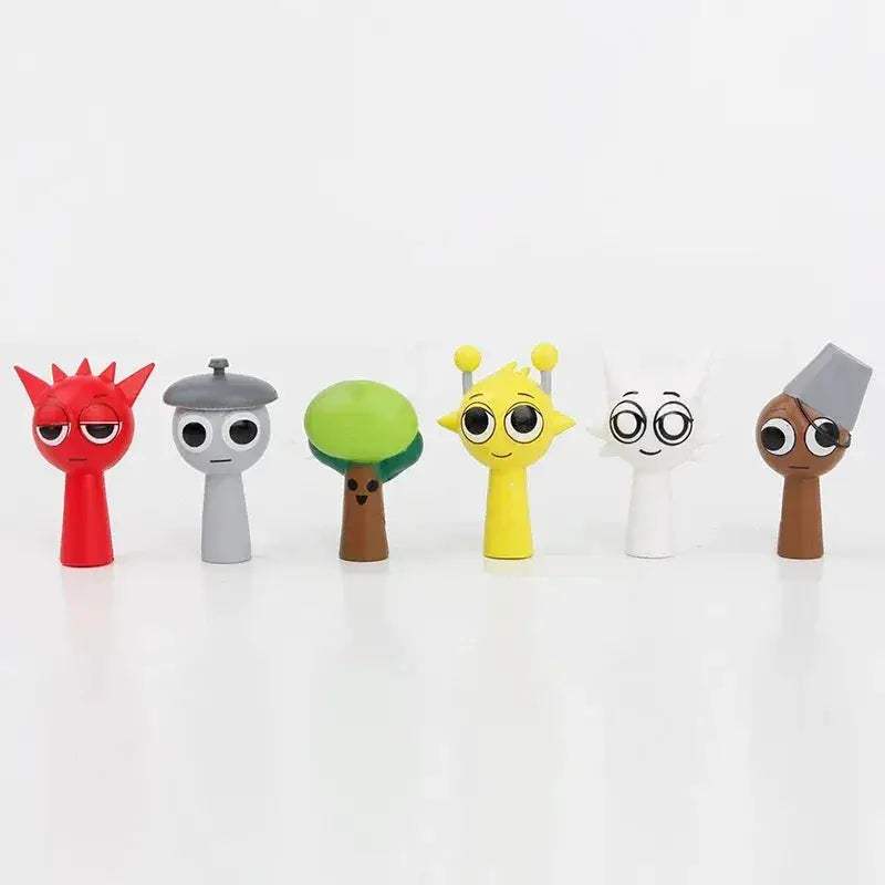 Mini Sprunki Action Figures Set 24pcs Cartoon Doll Figurines - ToylandEU