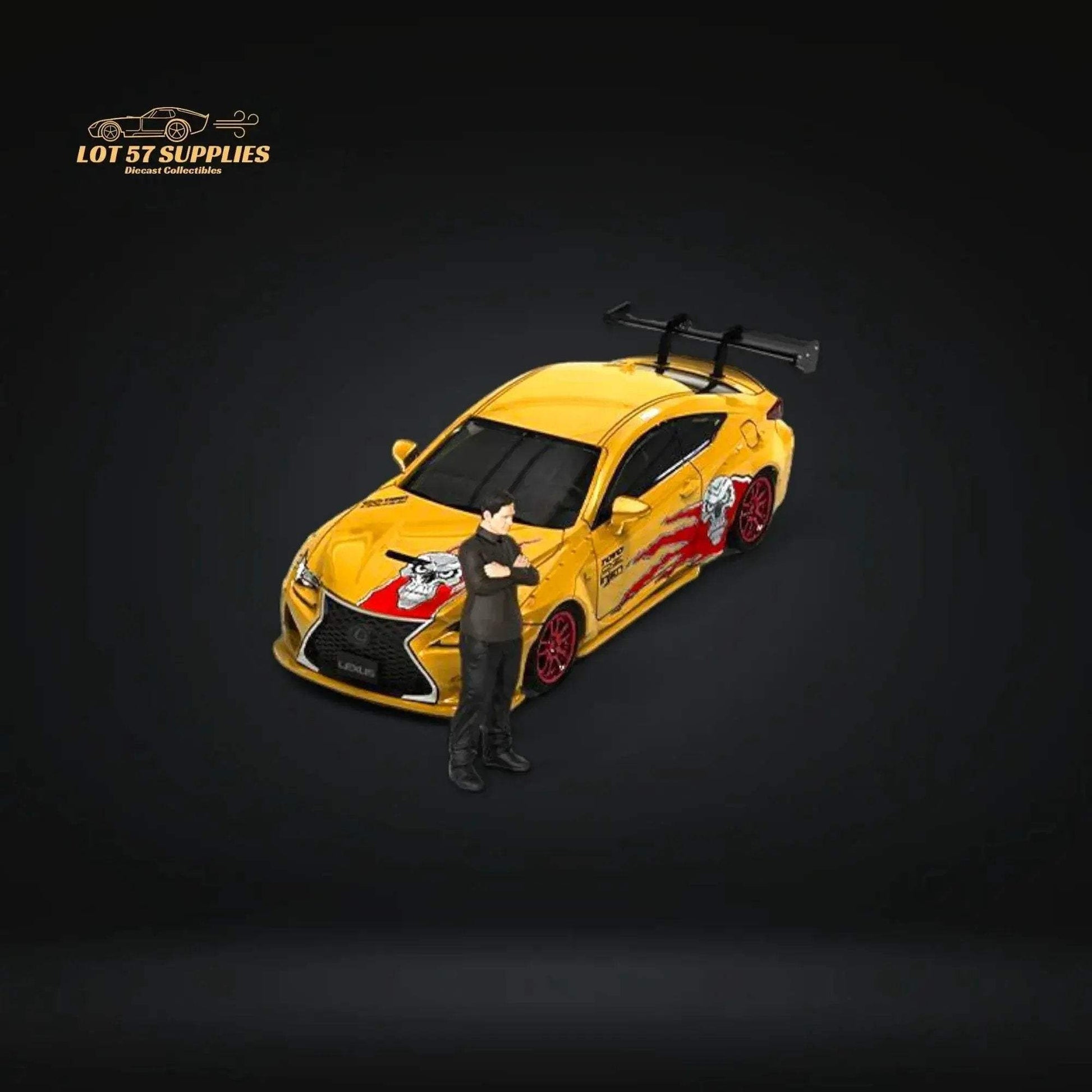 Mini Station Lexus IS 300 F Sport NFS Black List #14 Livery Figure Version 1:64 - ToylandEU