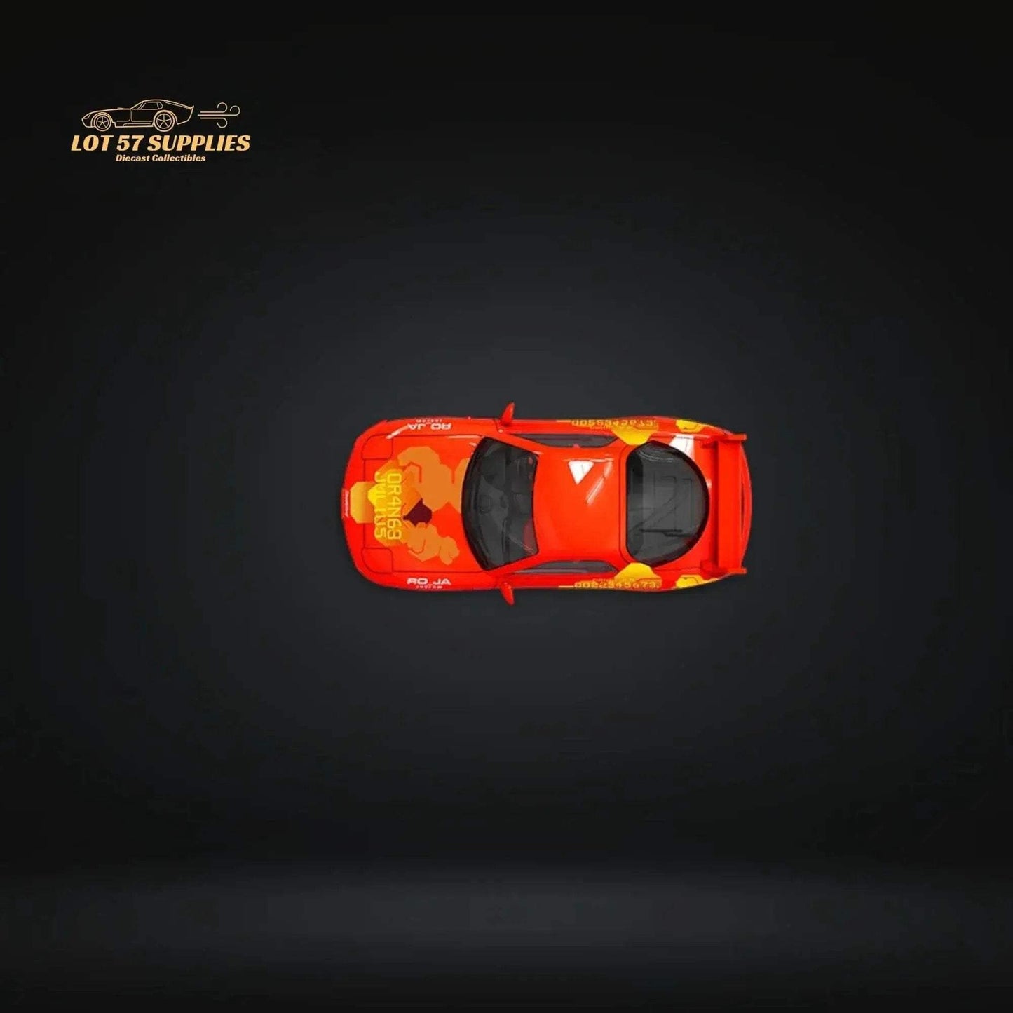 Mini Station Mazda RX-7 Red FNF Figure Version 1:64 - ToylandEU