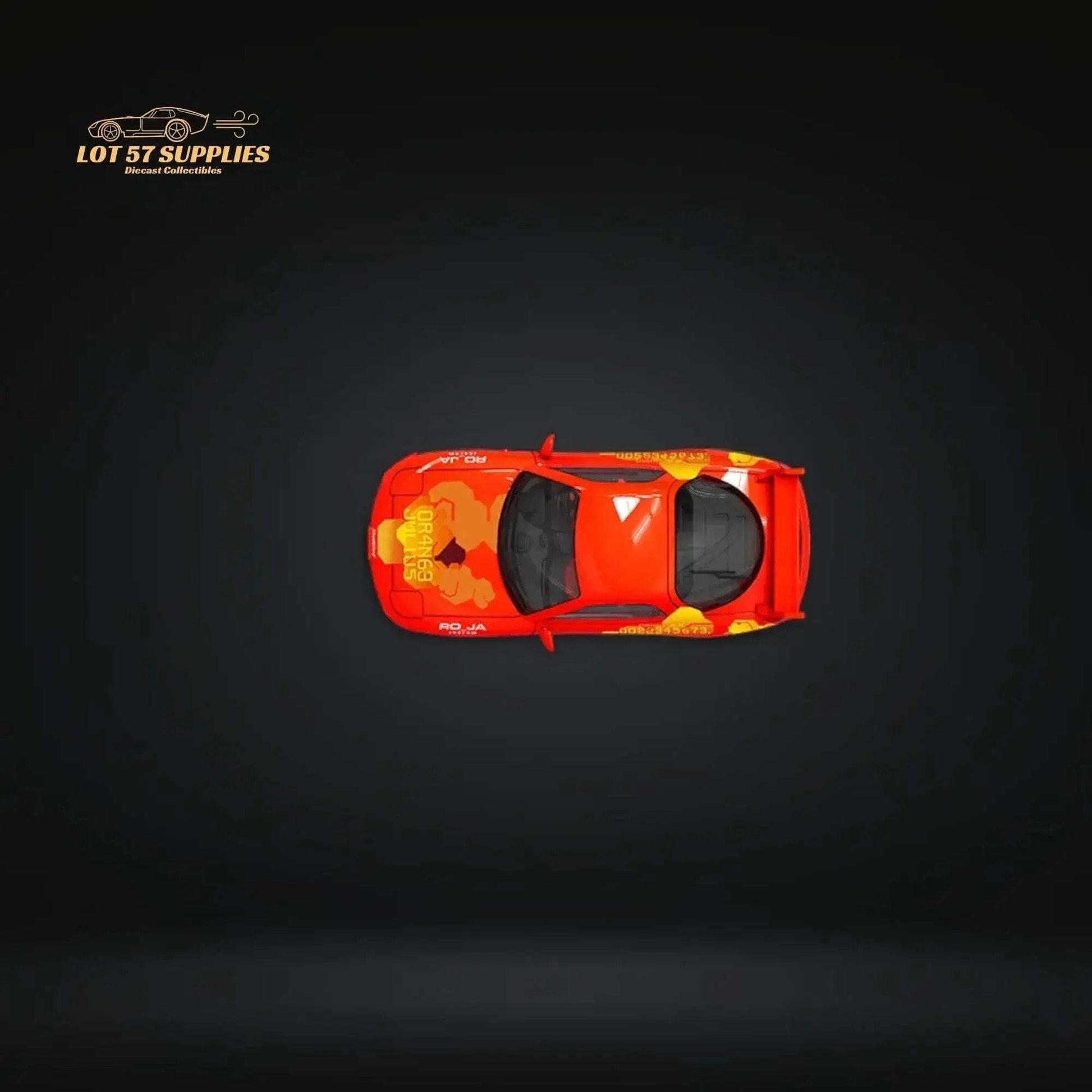 Mini Station Mazda RX-7 Red FNF Figure Version 1:64 - ToylandEU