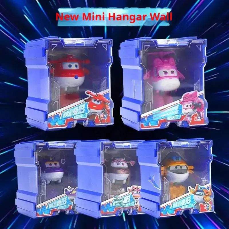 Mini Transforming Plane Robot Action Figures For Kids - ToylandEU