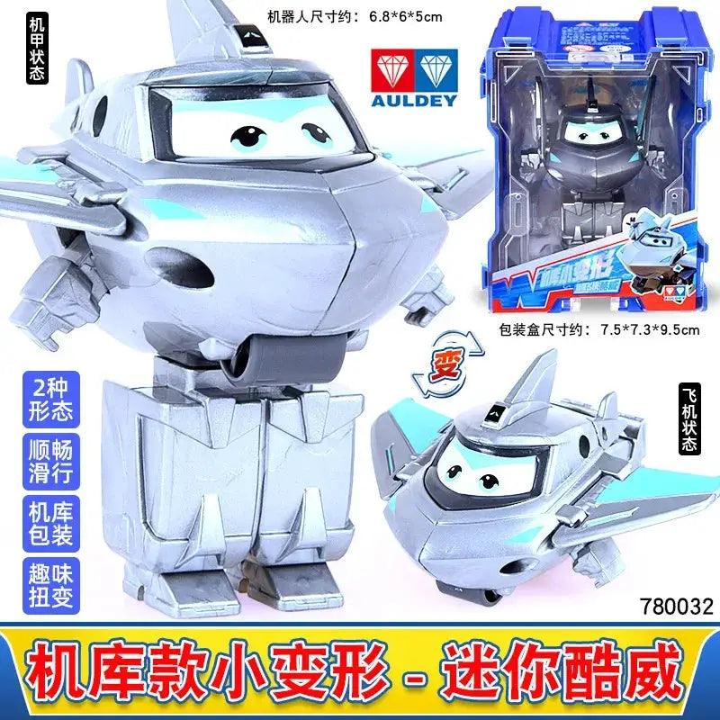  Mini Transforming Plane Robot Remote Control Figures -  ToylandEU™