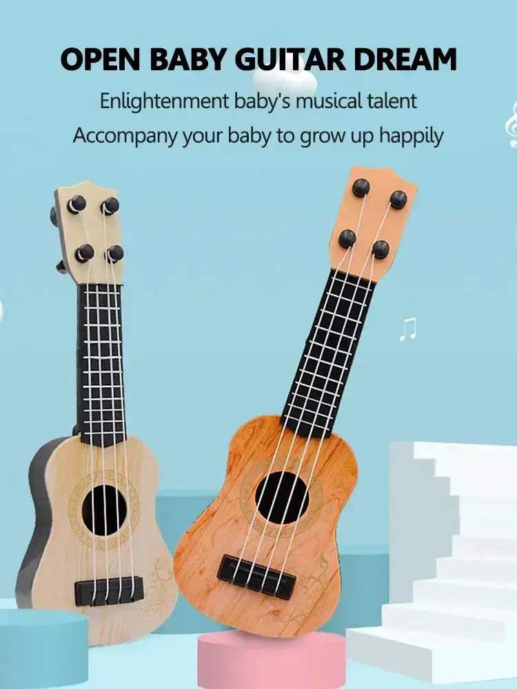 Mini Ukulele For Beginners 4 String Educational Toy Guitar - ToylandEU