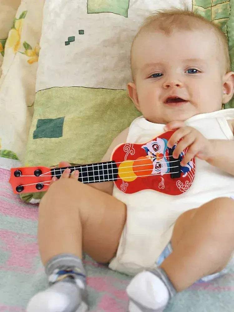 Mini Ukulele For Beginners 4 String Educational Toy Guitar - ToylandEU