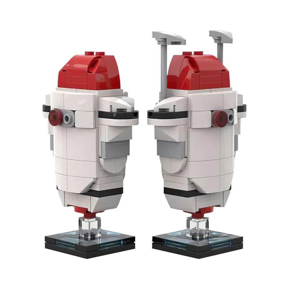 MiniWalli Building Blocks Animation Figure Model Set Bricks GO-4 Security Bot Toys DIY Gift Birthday for Kids Adult - ToylandEU