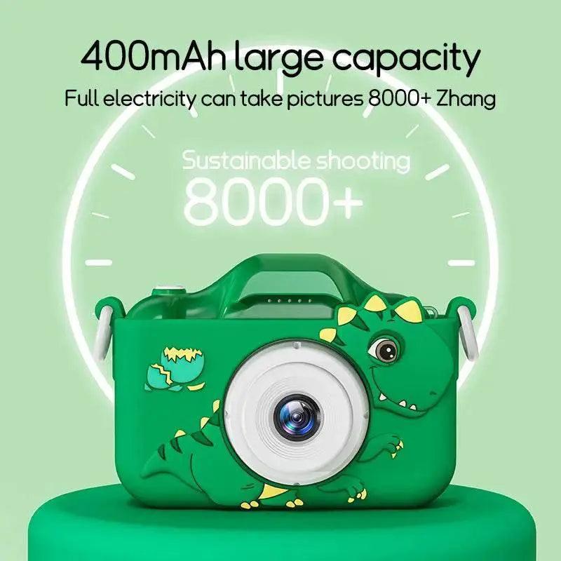  Miniature 1080P HD Digital Camera for Kids - Dual Lens Toy Camera with 8x Zoom for Outdoor Fun and Photography Gifts for Boys and Girls -  ToylandEU™